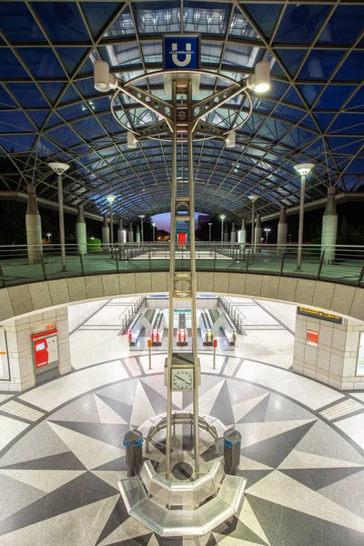 Dortmund Allemagne Août 2020 Station Métro Dortmund Stadtbahn Westfalenhallen Allemagne — Photo