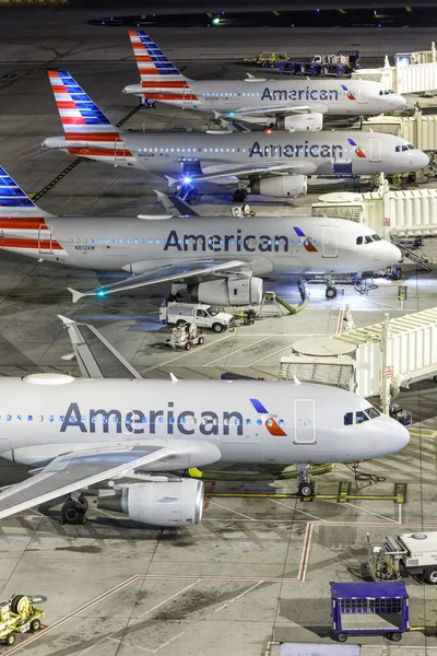 Phoenix Arizona April 2019 American Airlines Airbus Airplanes Phoenix Airport — Stock Photo, Image