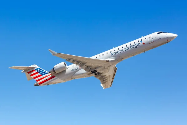 Phoenix Arizona Abril 2019 American Eagle Skywest Airlines Bombardier Crj — Fotografia de Stock