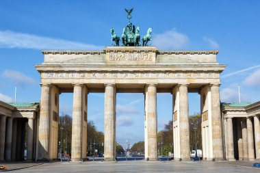 Almanya 'da Berlin Brandenburger Tor Brandenburg Kapısı