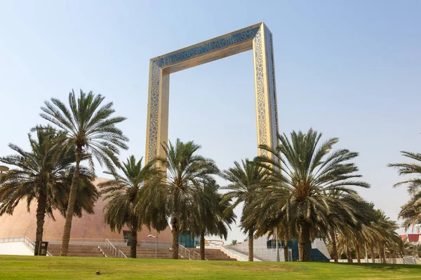 Dubai Frame Architecture United Arab Emirates City — Stock Photo, Image