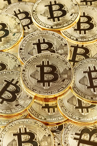 Bitcoin Crypto Valuta Fizető Online Fizetni Digitális Pénz Cryptocurrency Üzlet — Stock Fotó