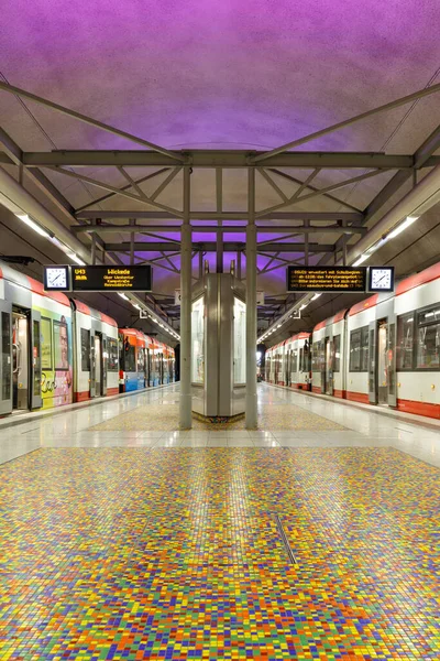 Dortmund Germany August 2020 Dortmund Metro Stadtbahn Light Rail Underground — Stock Photo, Image