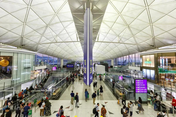 Гонконг Китай Сентября 2019 Года Терминал Аэропорта Гонконга Hong Kong — стоковое фото