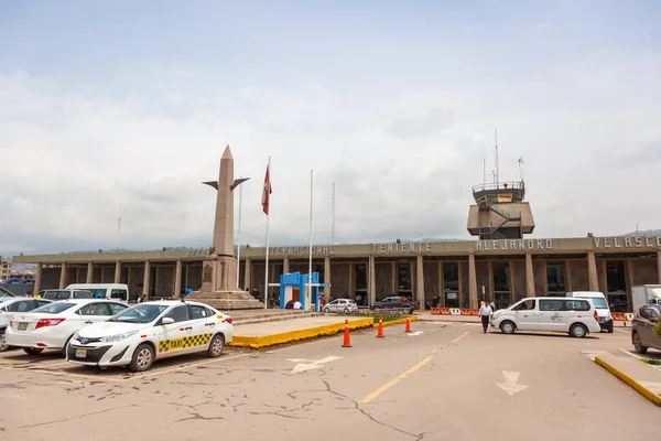 Cuzco Perú Febrero 2019 Terminal Construcción Del Aeropuerto Cuzco Cuz — Foto de Stock