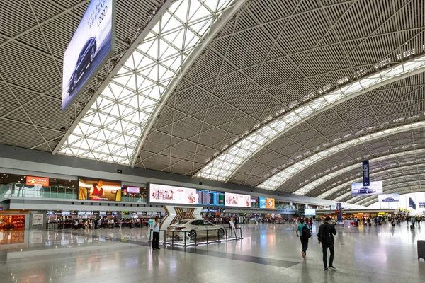 中国成都 2019年9月21日 中国成都双流机场2号航站楼 — 图库照片