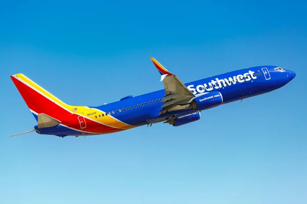 Phoenix Arizona April 2019 Southwest Airlines Boeing 737 800 Airplane — Stock Photo, Image
