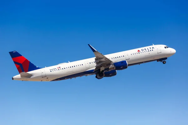 Phoenix Arizona April 2019 Delta Air Lines Airbus A321 Airplane — Stock Photo, Image