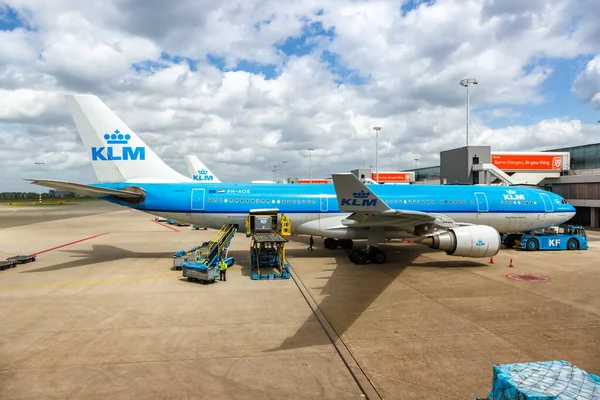 Amsterdam Netherlands May 2021 Klm Royal Dutch Airlines Airbus A330 — Stock Photo, Image