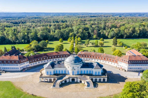 Solitude Castle Stuttgart Aerial Photo View Architecture Travel Germany Image — Stock Photo, Image