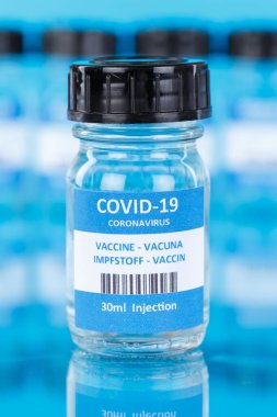 Coronavirus Aşı Şişesi Corona Virüs COVID-19 Covid Aşıları Portre şişeleri