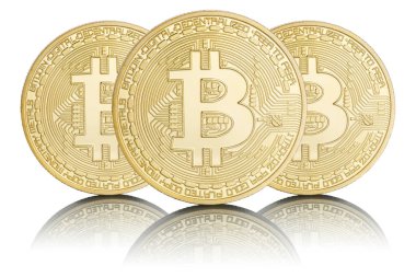 Bitcoin şifreleme para çevrimiçi ödeme dijital para kripto iş finans beyaz bit para izole