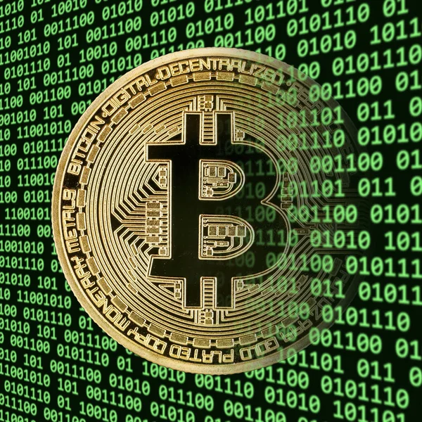 Bitcoin Criptomoneda Pago Línea Pago Dinero Digital Criptomoneda Negocios Finanzas — Foto de Stock