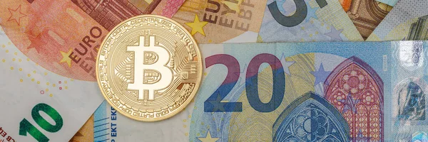 Bitcoin Kripto Para Birimi Çevrimiçi Ödeme Dijital Para Kripto Döviz - Stok İmaj