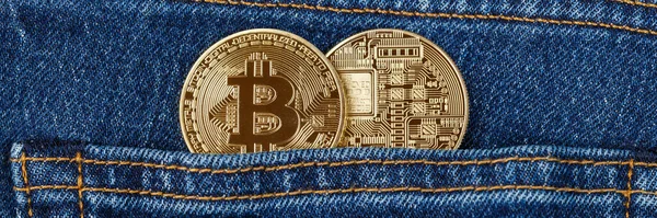 Bitcoin Cripto Moneda Pago Línea Pagar Dinero Digital Criptomoneda Bolsillo Fotos de stock