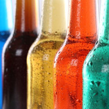 soda içecekleri, limonata ve cola
