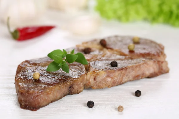 Pork chop steak cutlet meat — Stock Photo, Image