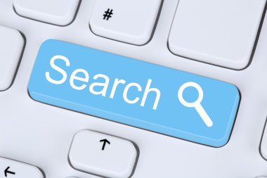 Online Internet arama motoru bilgisayarda