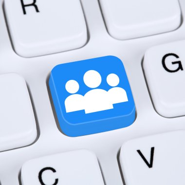 Internet kavramı sosyal ortam veya ağ online arkadaşlık co üzerinde