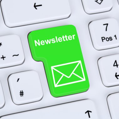 Campa pazarlama iş için bülten gönderme Internet kavramı