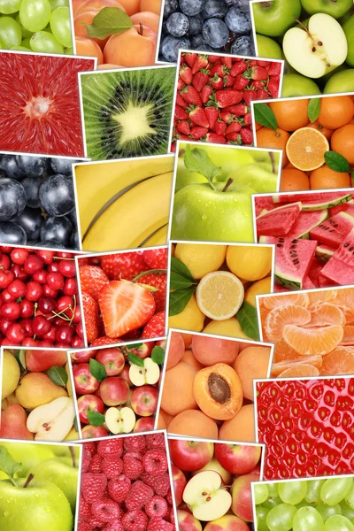 Vegan and vegetarian fruits background with apples, oranges, lem Royalty Free Stock Photos