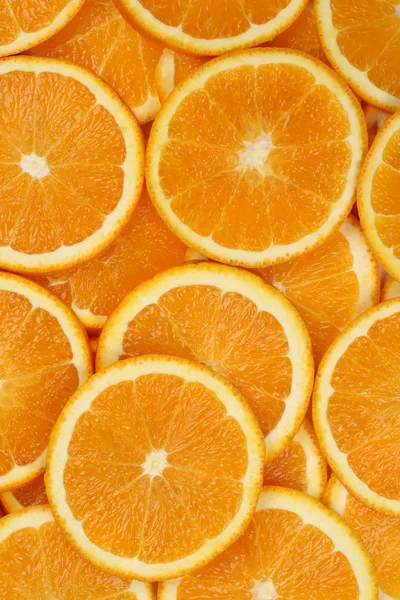 Collection of sliced orange background — Stock Photo, Image