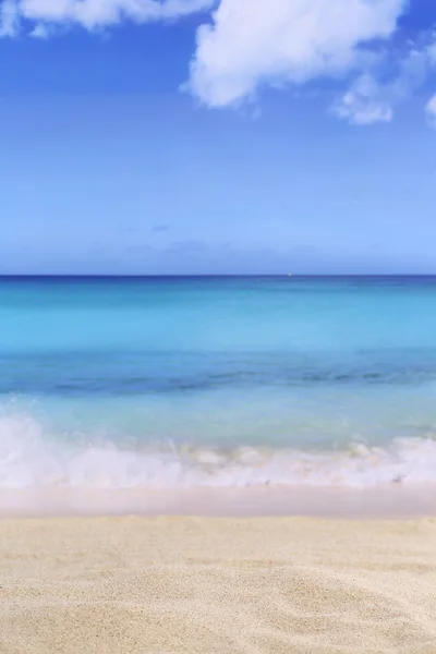 Beach bakgrund scen i sommar på semester — Stockfoto