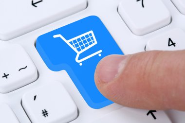 Online shopping buying order internet shop concept