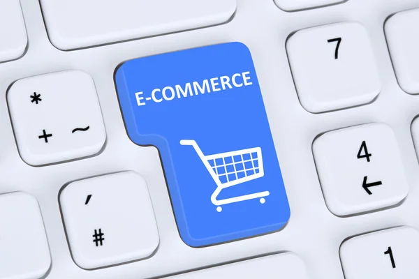 stock image Online shopping order e-commerce internet shop store concept