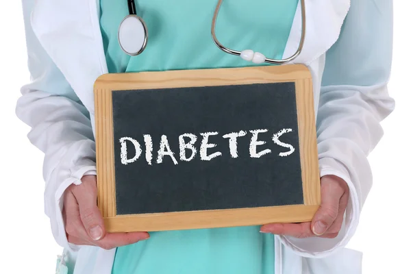 Diabetes sugar disease ill illness healthy health doctor — Stock Photo, Image