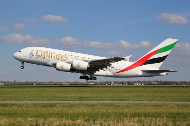 Emirlikleri Airbus A380 uçak