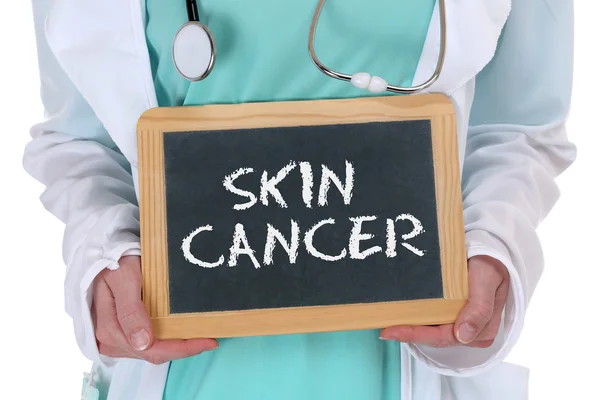 Huid kanker bewustzijn ziekte ziek ziekte gezond gezondheid arts — Stockfoto