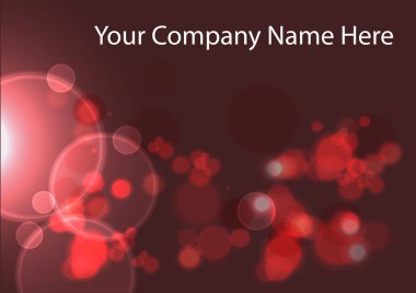 Kartvizit arka plan boşaltmak için kendi metin ile