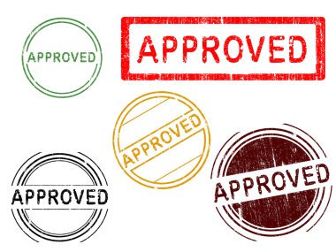 5 grunge etkisi Office pullar - onaylı