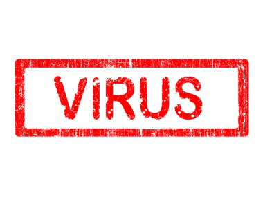 Grunge Office damga - virüs