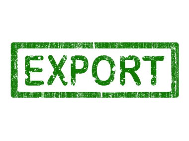 Grunge Office damga - ihracat