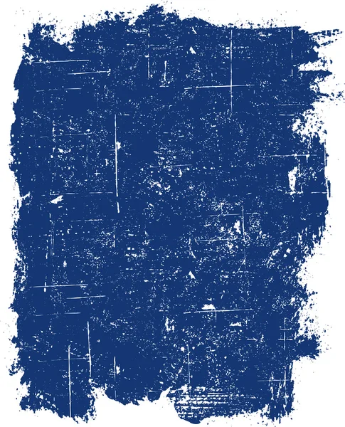 垃圾摇滚元素-蓝色 Grunge 广场 — 图库矢量图片