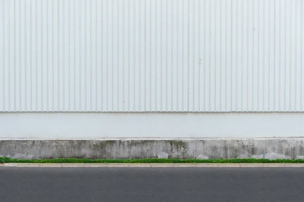 Street Wall Background Industrial Background Empty Grunge Urban Street Warehouse — Stock Photo, Image