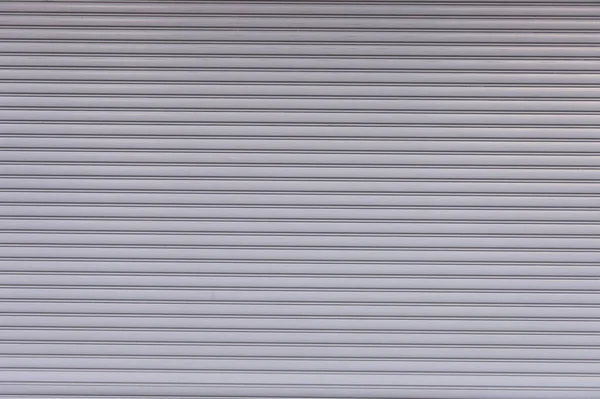 Крупним Планом Автоматичні Металеві Роликові Двері Використовуються Заводі Складі Гаражі — стокове фото