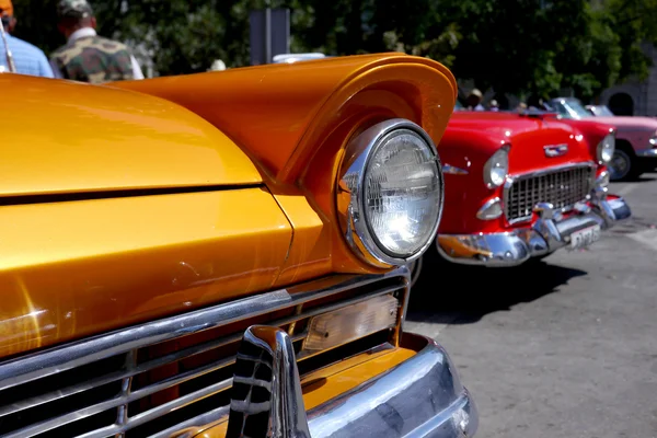 Havana Cuba Old American Cars — Stock Photo, Image