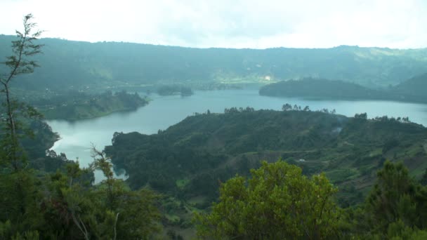 Wenchi Crater Lake Ethiopië — Stockvideo