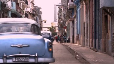 Havana, Küba 'da sokak sahnesi