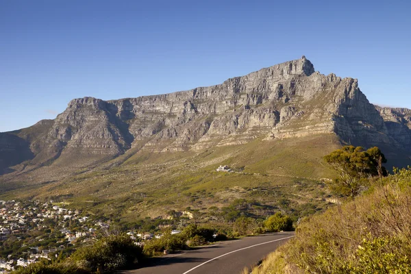 Montanha de mesa em cape town, África do Sul — Fotografia de Stock