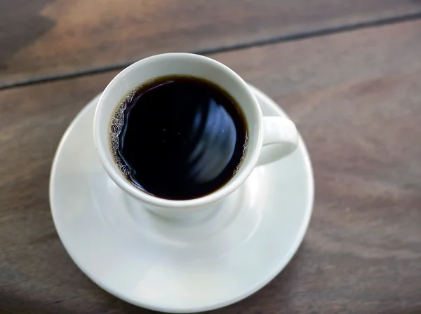 Café expreso en una mesa de restaurante — Foto de Stock