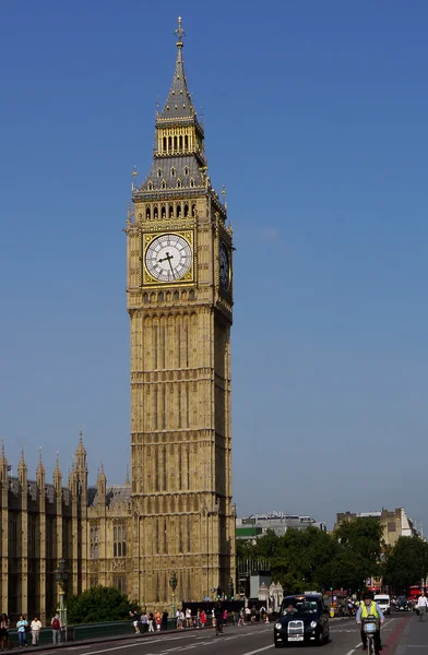 Big Ben e Casas do Parlamento em Londres, Inglaterra — Fotografia de Stock