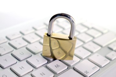 lock on a computer keyboard