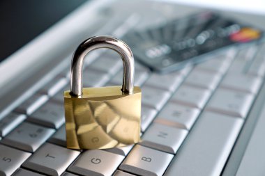 lock on a computer keyboard