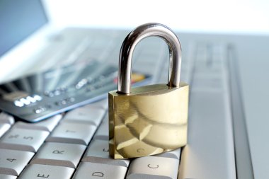 lock on a computer keyboard