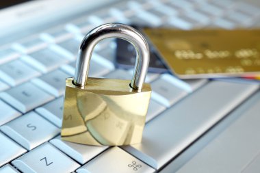 lock on a computer keyboard