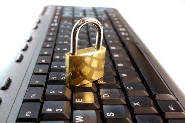 lock on a computer keyboard